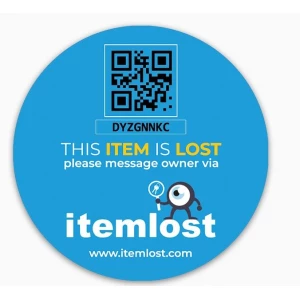 My Keys lost QR sticker