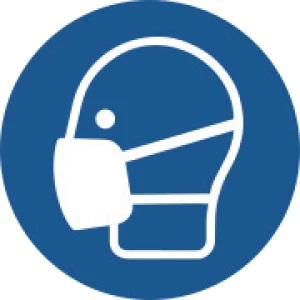 Draag een mondmasker