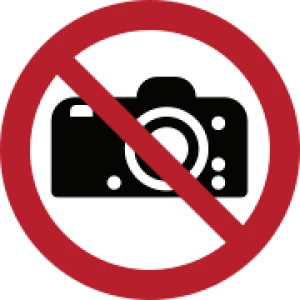 Geen foto's nemen